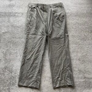 VTG Barry‎ Bricken Pleated Houndstooth Men's Trousers Pants. Amazing Condition.